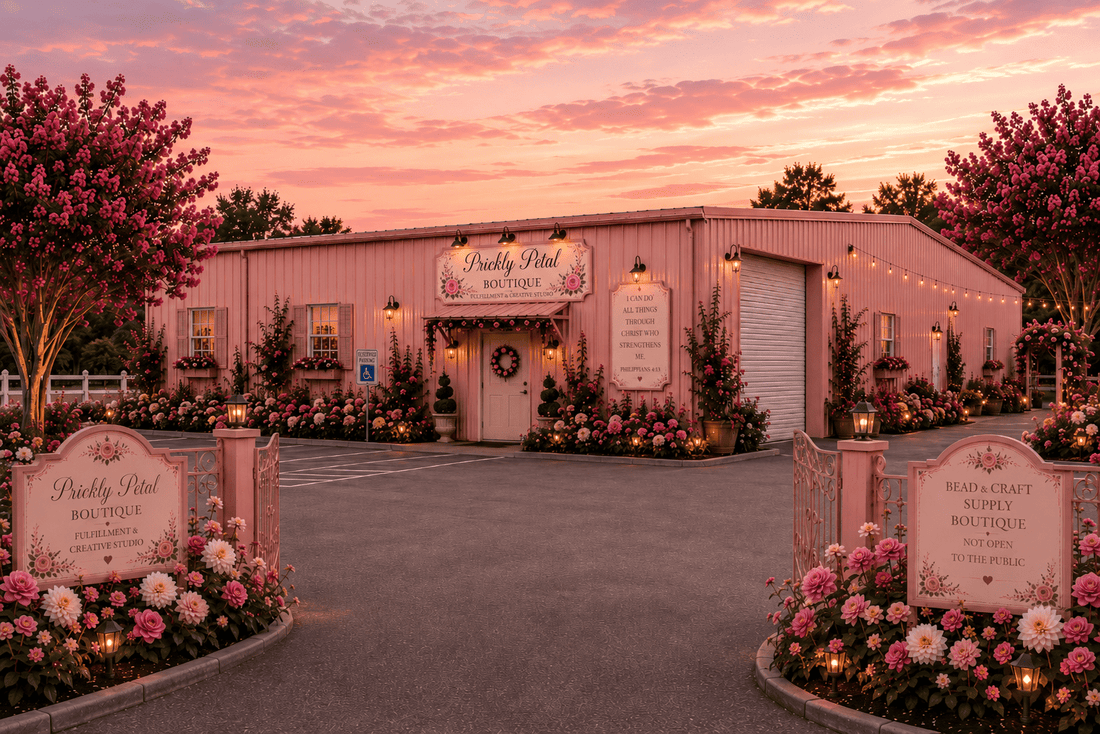 The Search for Our Perfect Pink Warehouse: Trusting God Through the "No's" - Prickly Petal Boutique