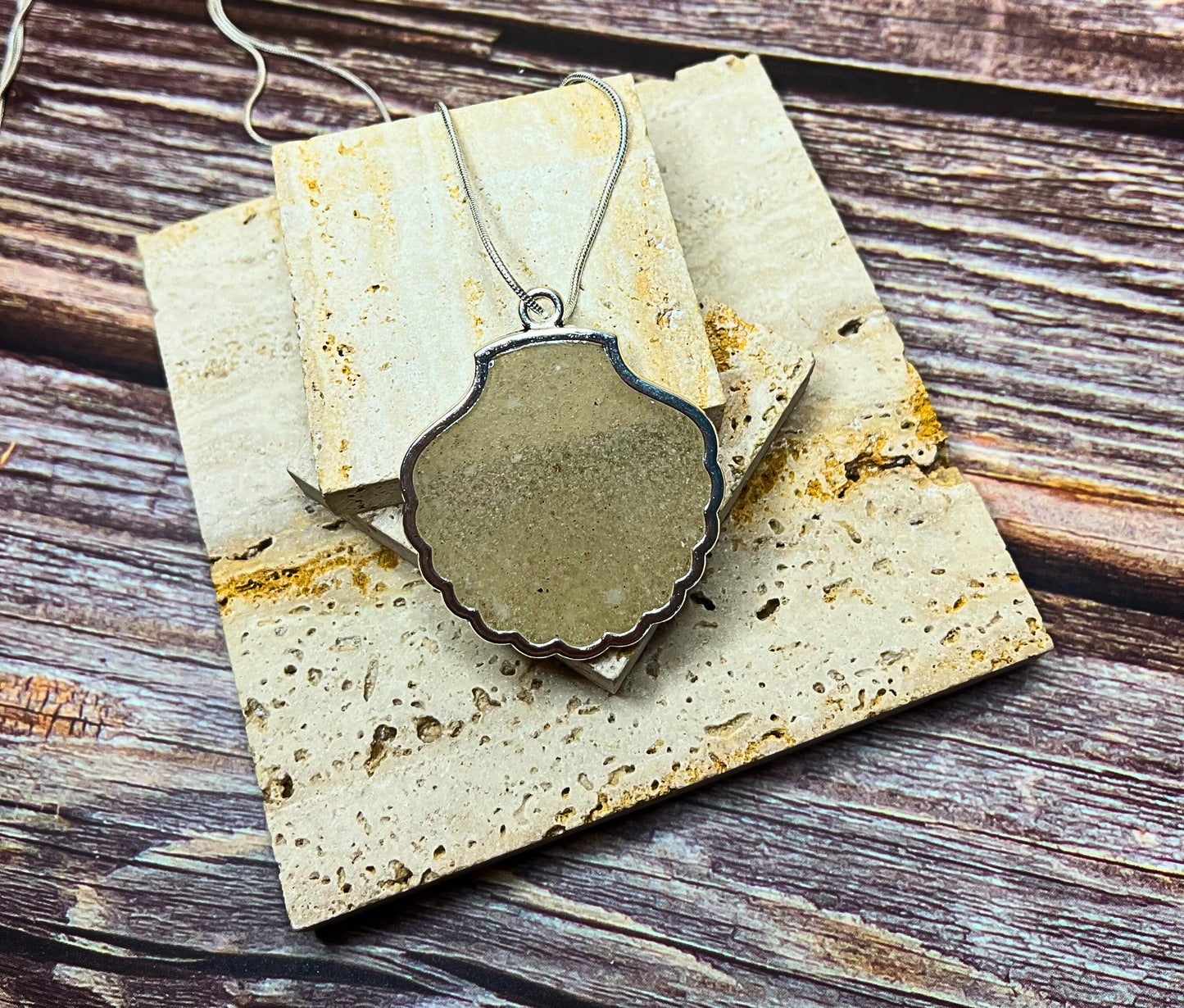 Scalloped Shoreline Pendant