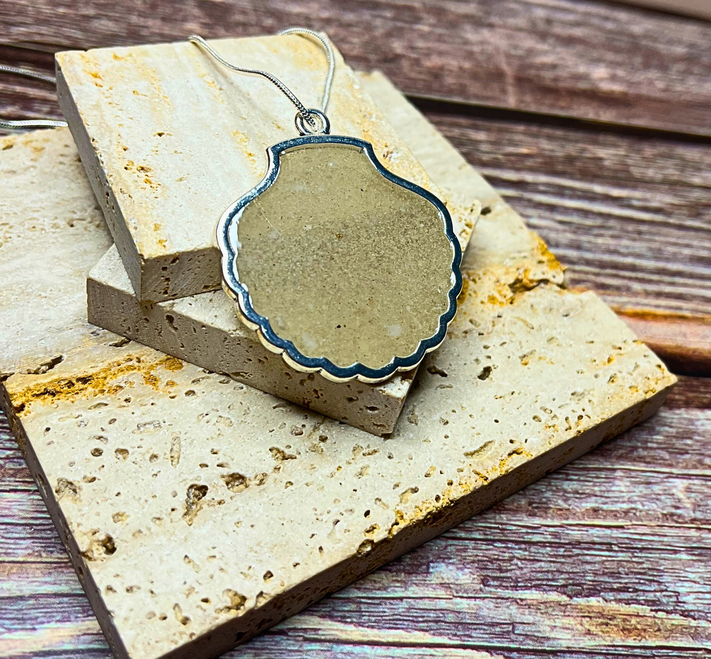 Scalloped Shoreline Pendant