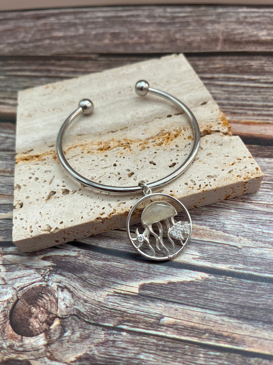 Ocean Medallion Bangle