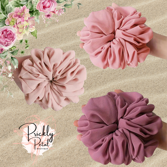 Dreamy Oversized Chiffon Scrunchie